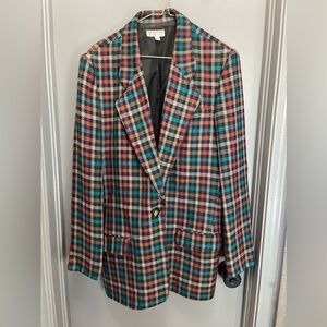 Plaid Blazer Vintage Talbots